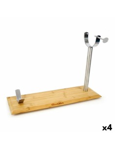 Ham stand Quttin Metal Bamboo 48,5 x 16,5 x 2,3 cm (4 Units) by Quttin, Ham Holders - Ref: S2229916, Price: 49,02 €, Discount: %