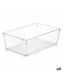 Caja Multiusos Quttin Transparente 20 x 32,5 x 10 cm (12 Unidades) | Tienda24 Tienda24.eu