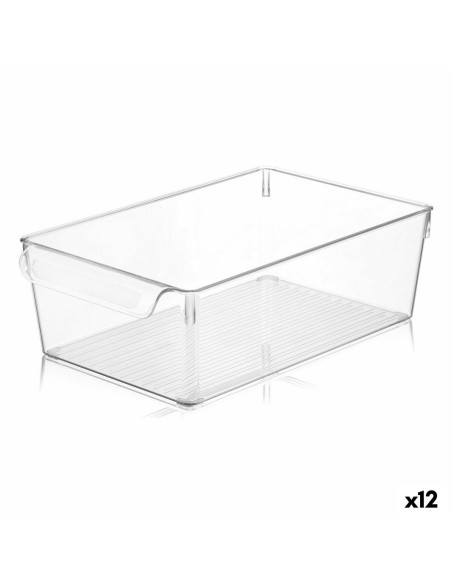 Boîte Multiusage Quttin Transparent 20 x 32,5 x 10 cm (12 Unités) | Tienda24 Tienda24.eu