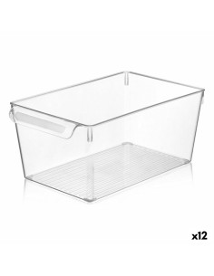 Conjunto de Caixas de Organização Empilháveis DKD Home Decor Fúcsia Branco Pêssego Cartão (43,5 x 33,5 x 15,5 cm) | Tienda24 Tienda24.eu