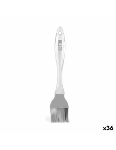 Pinceau en Silicone Quttin Gris Silicone Acier 28 x 4 cm (24 Unités) | Tienda24 Tienda24.eu