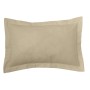 Fodera per cuscino Alexandra House Living Beige Cammello 55 x 55 + 5 cm di Alexandra House Living, Copricuscini e federe - Ri...