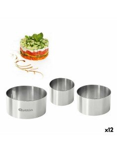 Anrichte-Form Secret de Gourmet 2 Stück 3 Stücke 8 x 4 cm | Tienda24 Tienda24.eu