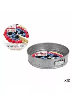 Moule amovible Quttin 49467 28 x 6,8 cm (12 Unités) (ø 28 x 6,8 cm) de Quttin, Moules pour gâteaux et biscuits - Ref: S223032...