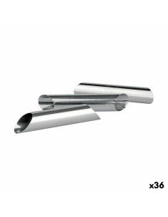 Gebäckbackform VR Aluminium Silberfarben Ø 22 cm (6 Stück) | Tienda24 Tienda24.eu