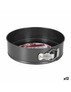 Backform Pyrex Asimetria rechteckig Schwarz 35 x 27 cm Metall (6 Stück) | Tienda24 Tienda24.eu