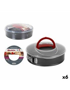 Set de Moldes de Repostería Plateado Aluminio 19,5 x 19,5 x 6 cm 4 Piezas (12 Unidades) | Tienda24 Tienda24.eu