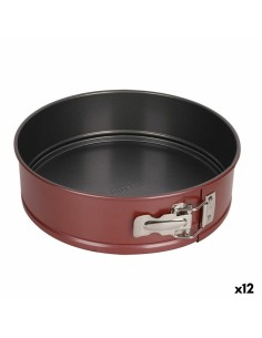 Molde para Horno 11,5 x 7,7 x 31 cm Metal Gris oscuro Acero al carbono (12 Unidades) | Tienda24 Tienda24.eu