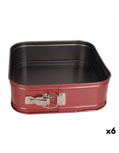 Molde para Flan Alto Silicona 1,5 L 24,5 x 8,5 x 24,5 cm (12 Unidades) | Tienda24 Tienda24.eu