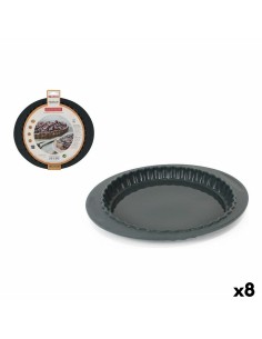 Moule pour four Pyrex Asimetria Bague Noir Métal (6 Unités) | Tienda24 Tienda24.eu