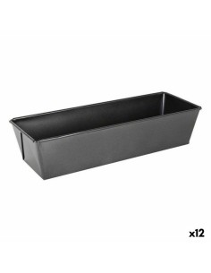 Moule pour four Pyrex Asimetria Bague Noir Métal (6 Unités) | Tienda24 Tienda24.eu