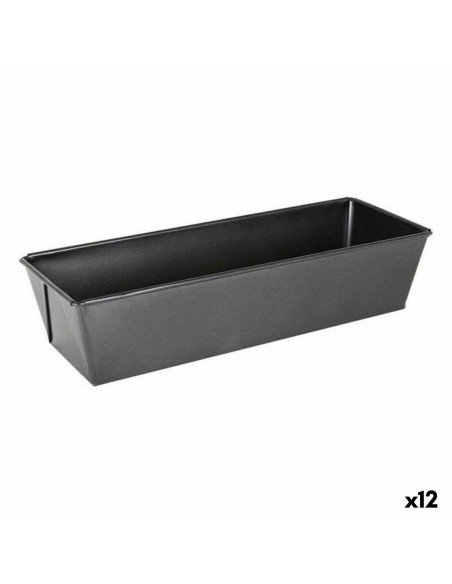 Molde Rectangular Quttin GR-52285 (30,5 x 11,5 cm) 30,5 x 11,5 cm (12 Unidades) | Tienda24 Tienda24.eu