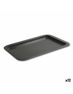 Molde Quttin 52287 Acero de carbono Rectangular 34 x 24 cm (12 Unidades) | Tienda24 Tienda24.eu