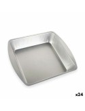 Molde para Horno Quttin Acero al carbono 24 x 20,5 x 4 cm (24 Unidades) | Tienda24 Tienda24.eu