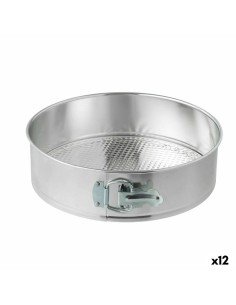 Molde para Bolos Quttin Preto Aço com carbono 32 x 4,5 cm (12 Unidades) | Tienda24 Tienda24.eu