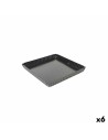 Kuchenspringform Quttin rechteckig 23 x 23 x 3 cm (6 Stück) | Tienda24 Tienda24.eu