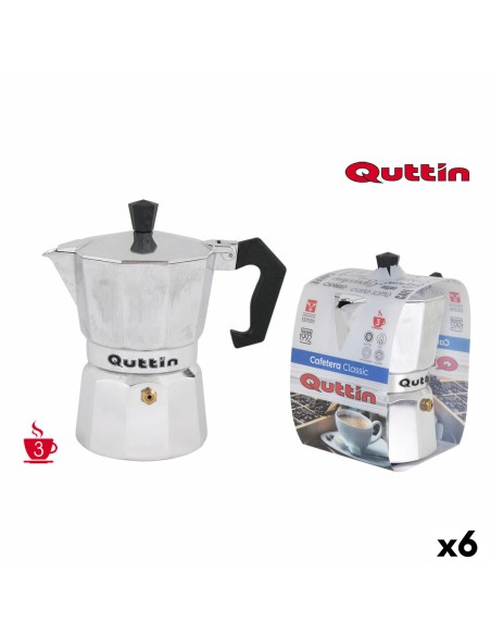 Cafettiera Italiana Quttin 105187 (6 Unità) da Quttin, Moke e caffettiere - Ref: S2230432, Precio: 34,00 €, Descuento: %