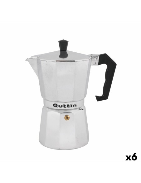 Cafeteira Italiana Quttin 6 Copos (6 Unidades) | Tienda24 Tienda24.eu