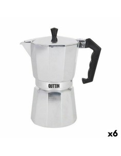 Cafeteira Italiana Quttin 6 Copos Alumínio (6 Unidades) de Quttin, Cafeteiras italianas - Ref: S2230456, Precio: 53,25 €, Des...