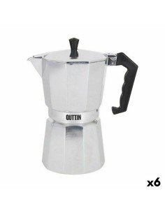 Italienische Kaffeemaschine Quttin Aluminium Edelstahl | Tienda24 Tienda24.eu