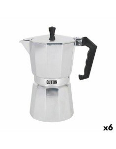 Cafeteira Italiana Quid Milan Metal 6 Copos | Tienda24 Tienda24.eu