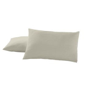 Pillowcase Alexandra House Living Beige 50 x 80 cm (2 Units) by Alexandra House Living, Sheets and pillowcases - Ref: D160086...