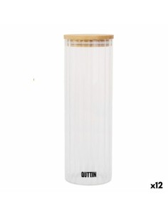 Barattolo In Vetro Trasparente Quttin 9 x 27 cm 1,4 L (12 Unità) da Quttin, Conservazione di alimenti - Ref: S2230516, Precio...