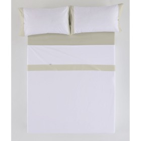 Bedding set Alexandra House Living White King size 4 Pieces by Alexandra House Living, Sheets and pillowcases - Ref: D1600867...