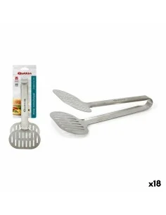 Pinces de Cuisine Quttin Acier inoxydable 19 x 7,2 x 2,6 cm Plateau pour Four (12 Unités) | Tienda24 Tienda24.eu