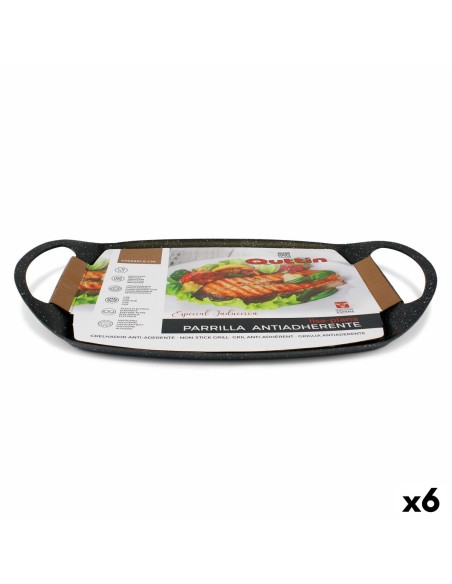 Piastra griglia liscia Quttin 47 x 29 x 1,6 cm (6 Unità) da Quttin, Padelle grill - Ref: S2230577, Precio: 111,03 €, Descuent...