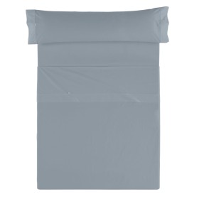 Jeu de draps Alexandra House Living Acier Gris acier Lit 1 persone 3 Pièces de Alexandra House Living, Draps et taies d'oreil...