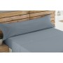 Jeu de draps Alexandra House Living Acier Gris acier Lit 1 persone 3 Pièces de Alexandra House Living, Draps et taies d'oreil...