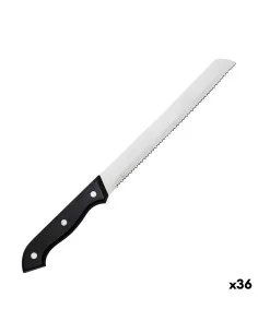 Faca para Pão Quttin 49905 Madeira 32 Unidades 33 cm | Tienda24 Tienda24.eu