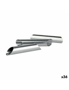 Backformen-Set Silberfarben Aluminium 19,5 x 19,5 x 6 cm 4 Stücke (12 Stück) | Tienda24 Tienda24.eu