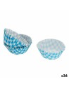 Set di Stampi da Pasticceria Monouso Azzurro (36 Unità) (50 pcs) da BigBuy Home, Stampi usa e getta - Ref: S2230779, Precio: ...