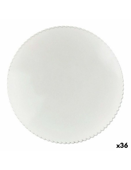 Base de gâteau Blanc Papier Lot 6 Pièces 28 cm (36 Unités) | Tienda24 Tienda24.eu