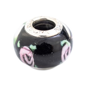 Perle de verre Femme Viceroy VMM0118-25 Noir 1 cm de Viceroy, Charms et perles - Réf : S0342036, Prix : 11,89 €, Remise : %