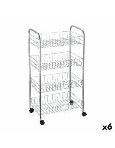 Küchenpapierrollenhalterung Versa Weiß Metall Stahl 30 cm | Tienda24 Tienda24.eu