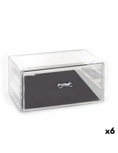 Organisateur polyvalent Archivo 2000 Transparent 19 x 15 x 15 cm | Tienda24 Tienda24.eu