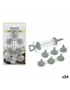 Pinceau en Silicone Quttin Gris Silicone Acier 28 x 4 cm (24 Unités) | Tienda24 Tienda24.eu