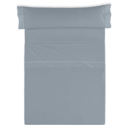 Jeu de draps Alexandra House Living Acier Gris acier Lit 2 persones 3 Pièces de Alexandra House Living, Draps et taies d'orei...