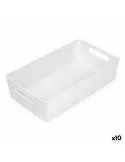 Cestino Multiuso Confortime Bianco 38 x 22 x 9,5 cm (10 Unità) da Confortime, Contenitori senza coperchio - Ref: S2231064, Pr...