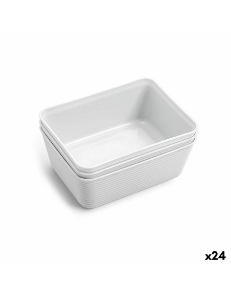 Korb-Set Dem Mehrzweck Kunststoff 16,8 x 12,4 x 6,5 cm (3 Stücke) (24 Stück) | Tienda24 Tienda24.eu