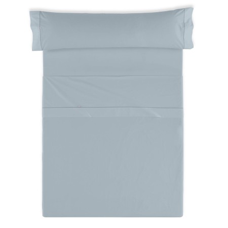 Jeu de draps Alexandra House Living Gris Lit 1 persone 3 Pièces de Alexandra House Living, Draps et taies d'oreiller - Réf : ...