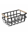 Multi-purpose basket Confortime Black 36 x 22 x 15,5 cm (6 Units) | Tienda24 Tienda24.eu