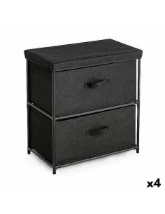 Cassettiera Confortime Nero 55 x 30 x 50 cm da Confortime, Armadi e mensole - Ref: S2231217, Precio: 53,51 €, Descuento: %