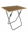 Folding Table Confortime Wood 73 x 52 x 75 cm (2 Units) | Tienda24 Tienda24.eu