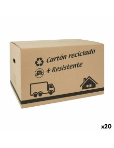 Cesto Con asas Negro Acero 30 x 30 x 30 cm (8 Unidades) | Tienda24 Tienda24.eu