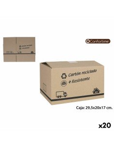 Satz stapelbarer Organizerboxen 33 x 24,5 x 15 cm Dunkelgrau | Tienda24 Tienda24.eu