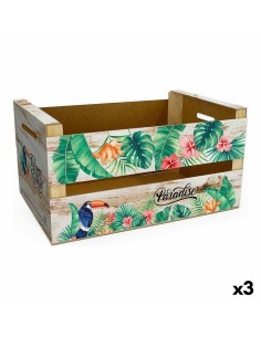 Juego de Maletas Alexandra House Living Marrón PVC Madera Metal Vintage 31 x 17 x 45 cm 40 x 24 x 13,5 cm Decorativo 2 Piezas | Tienda24 Tienda24.eu